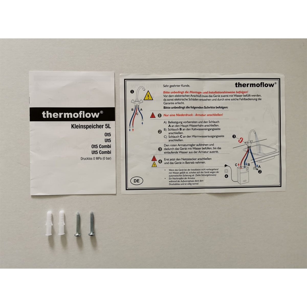 Thermoflow Untertischspeicher SETU 5 L Bild 8