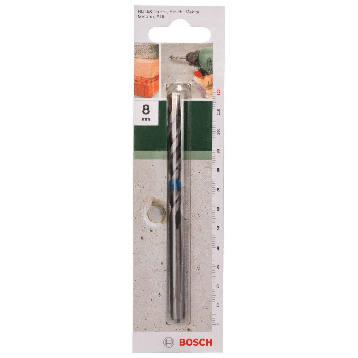 Bosch  Betonbohrer Durchmesser 8 x 120 mm Bild 2