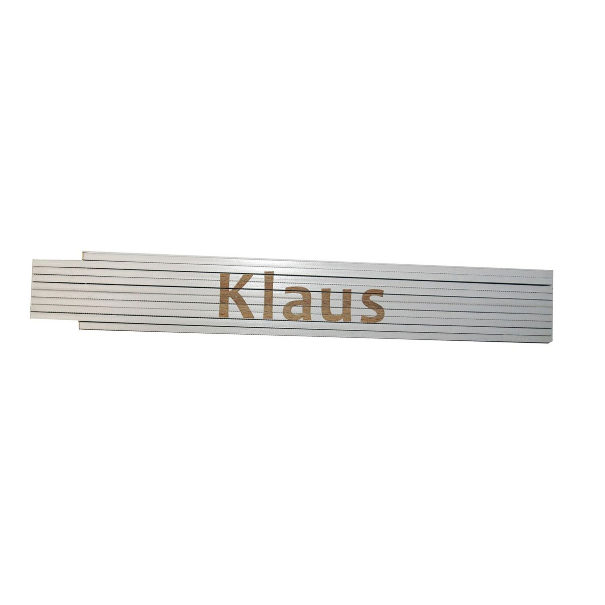 Meterstab Klaus 2m weiß