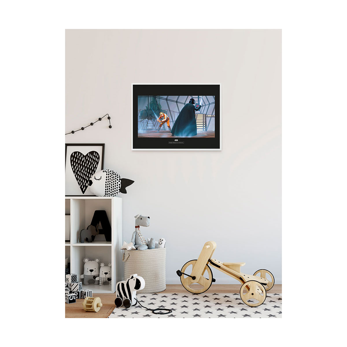 Komar  Wandbild Star Wars Classic Vader Luke Carbonit Room 50x40 cm Bild 3