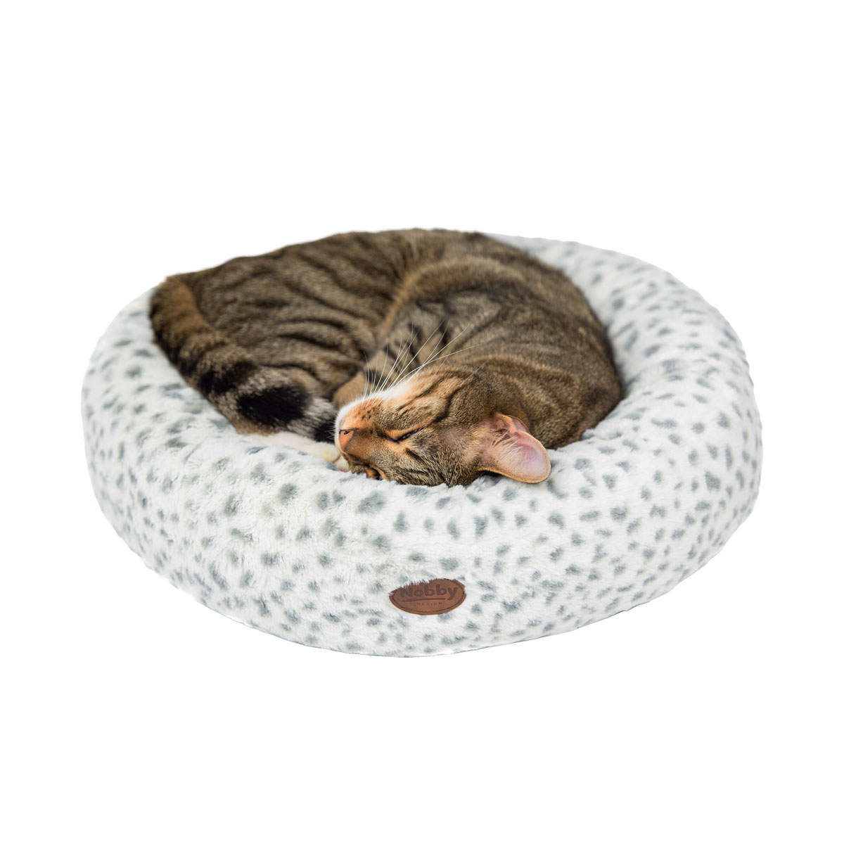Nobby Donut Alanis Durchmesser 45 cm leopard grau Bild 3