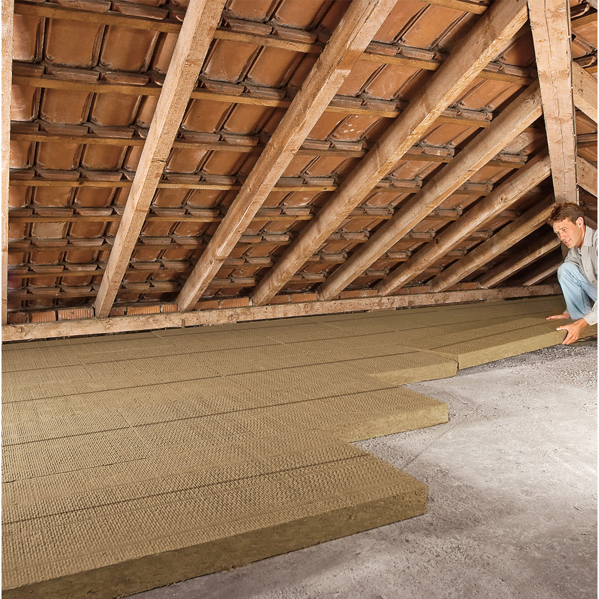 ISOVER Dachbodendämmung Topdec Loft 120 x 62,5 x 14 cm Bild 2