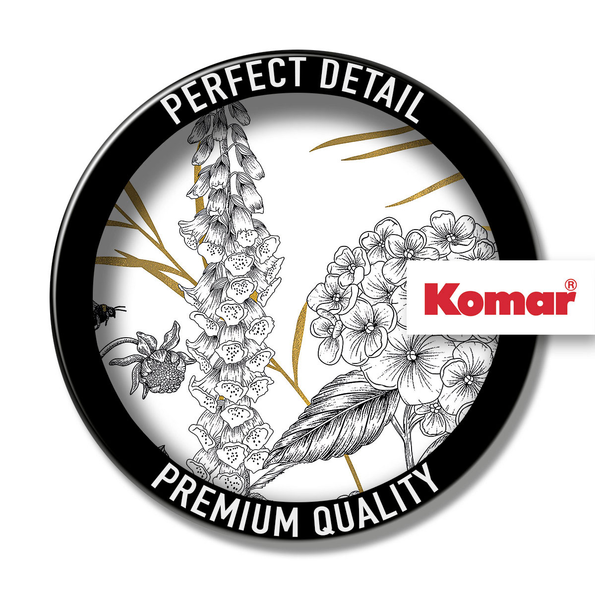 Komar  Vlies Fototapete Bumble Bee 400x280 cm Bild 7