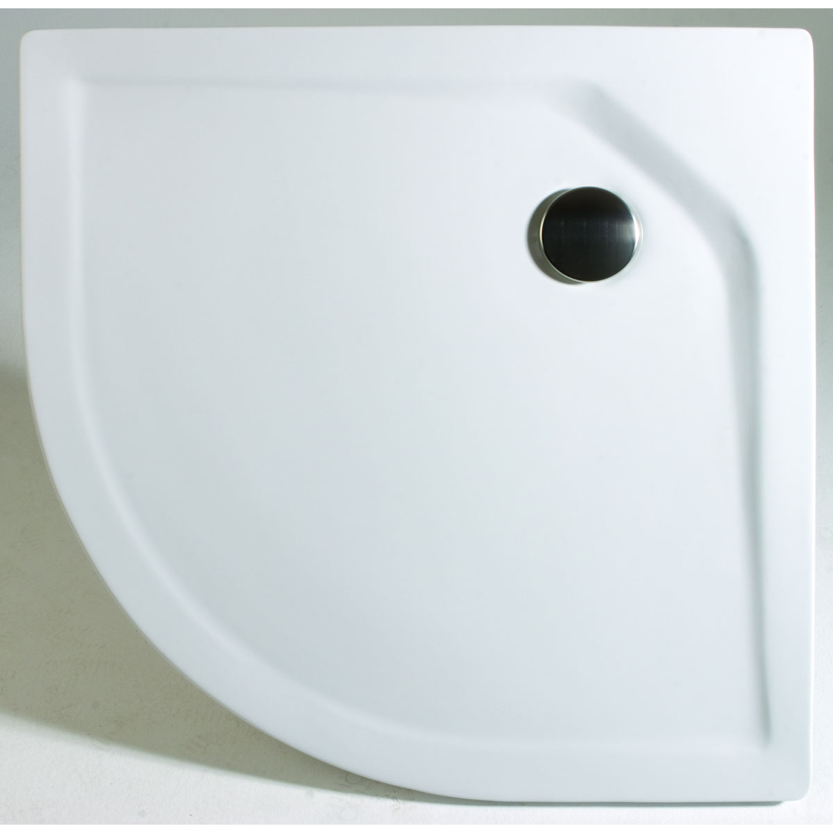 Schulte Duschwanne Rund extra flach 800 x 800 mm Bild 1