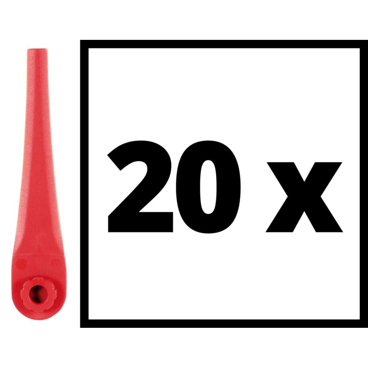 Einhell Ersatzmesserset GE-CT 18/25 Li Bild 2