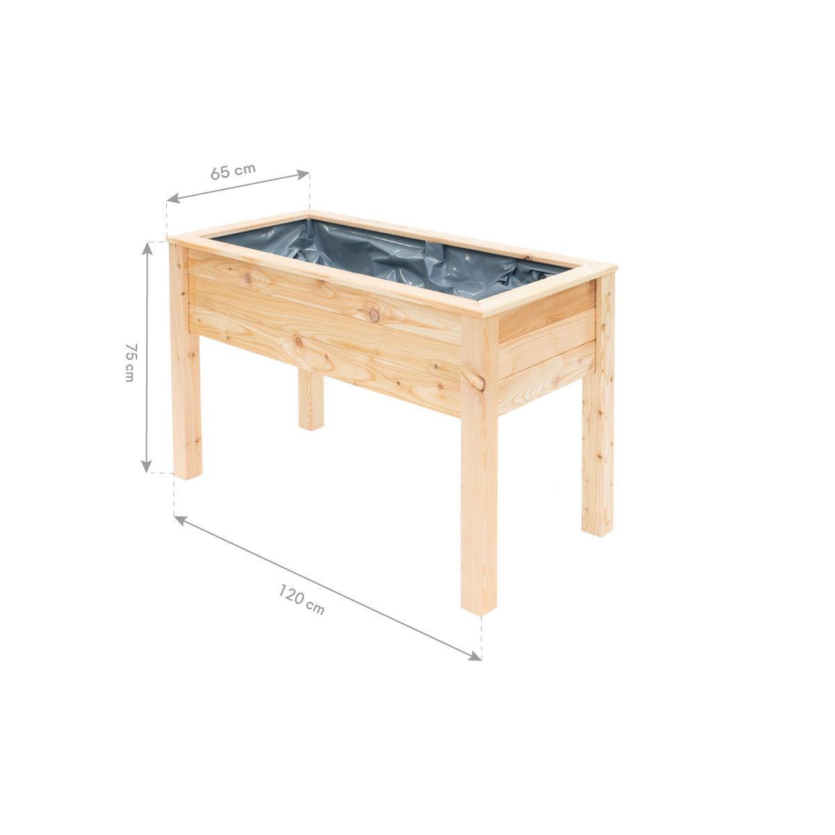 Westmann Hochbeet Emily 65x120x75cm Bild 12