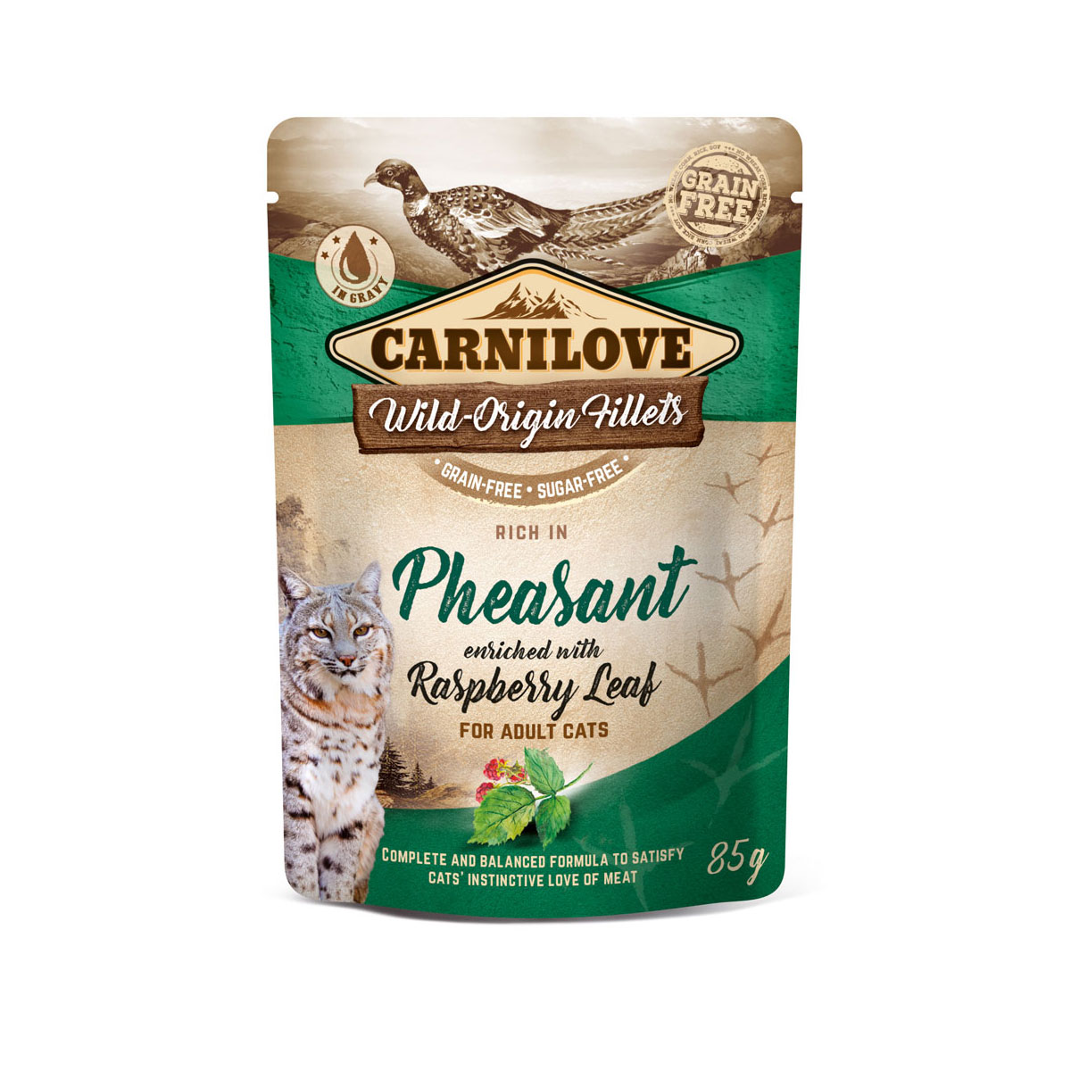 CARNILOVE Pheasant with Raspberry Leaves 85g