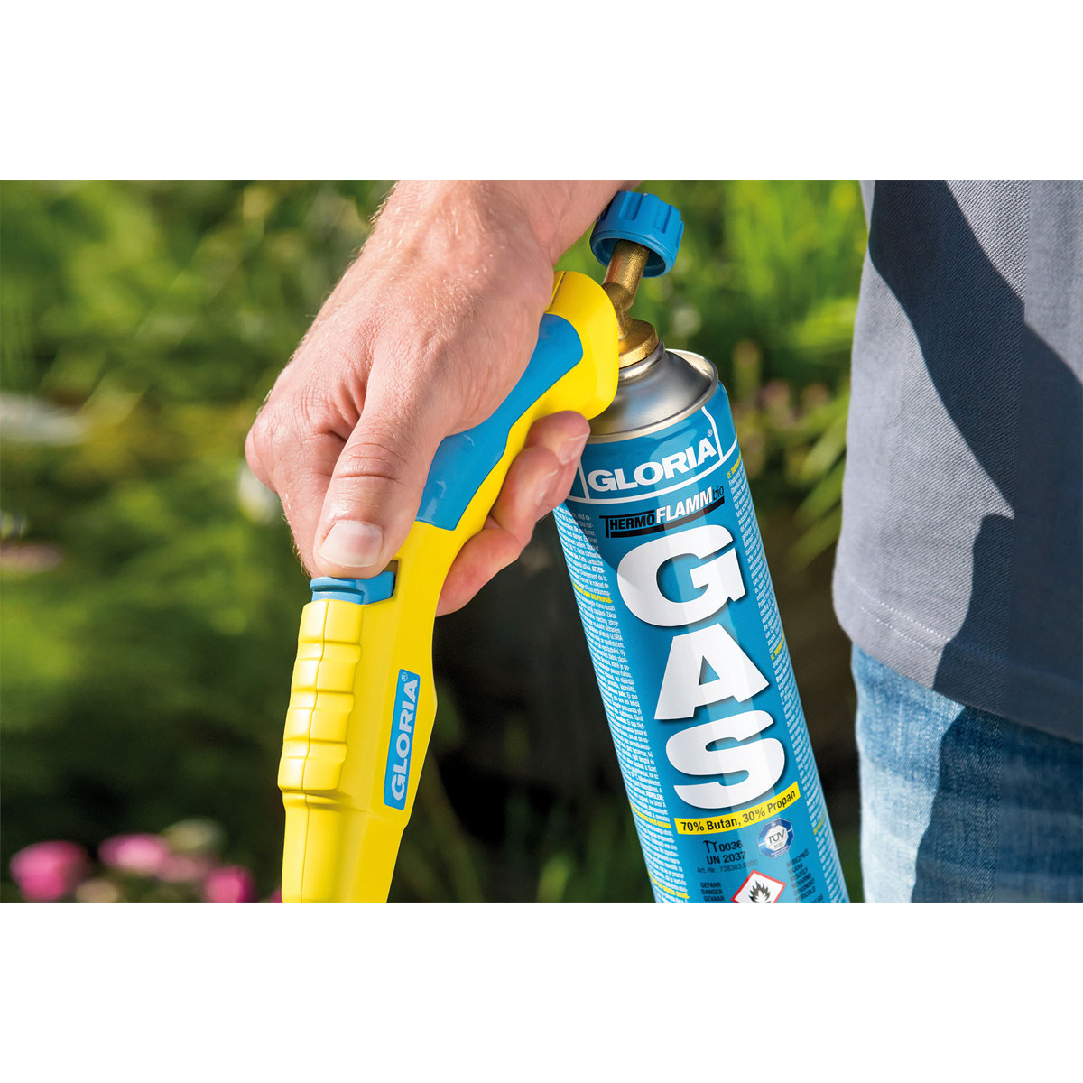 Gloria Unkrautbrenner Thermoflamm bio Comfort PLUS inkl Gaskartusche Bild 4