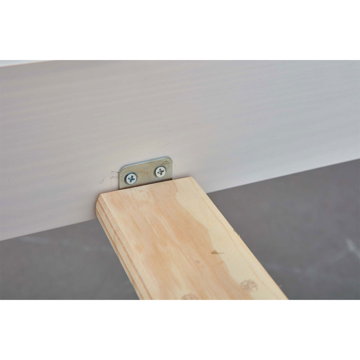 Inter Link Bett „Vilmar“, 148x70x210 cm, weiß lackiert, ohne Lattenrost Bild 6