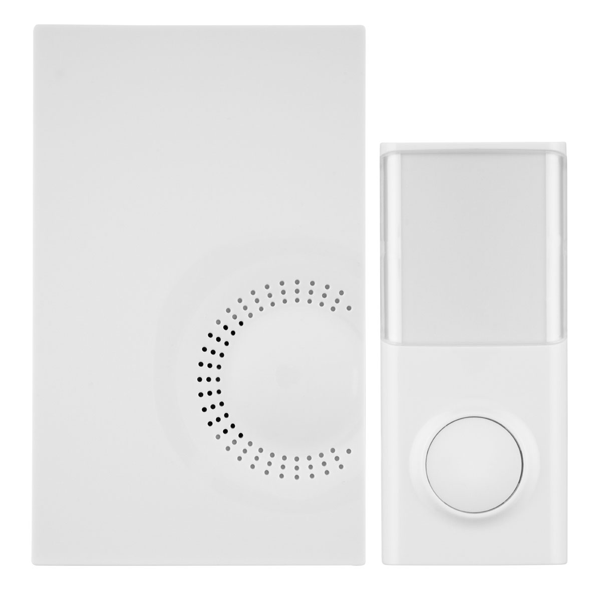 REV Ritter  Funk-Gong mit Taster Basic 36 Melodien 200m weiß