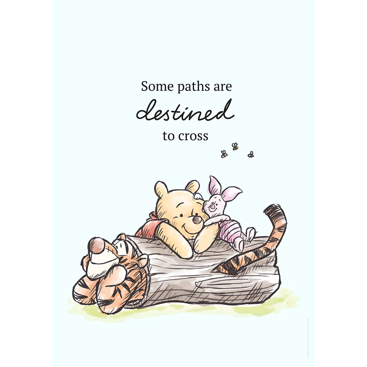 Komar  Wandbild Winnie the Pooh Path 30x40 cm Bild 2