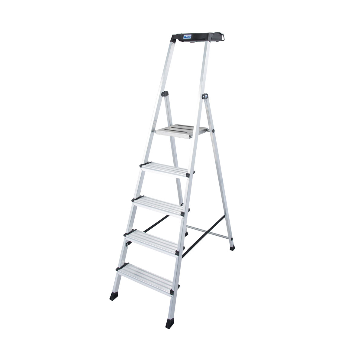 Krause SECURY STUFEN-STEHLEITER MIT MULTIGRIP-SYSTEM 5 STUFEN Bild 4