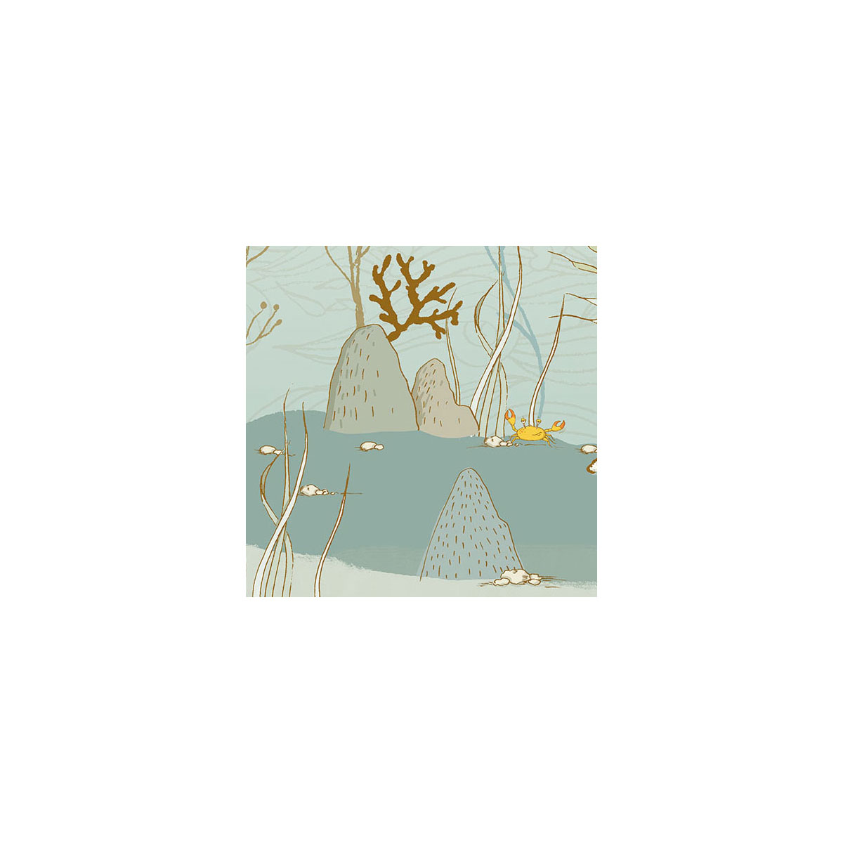 Komar  Vlies Fototapete Mermaids 350x280 cm Bild 6