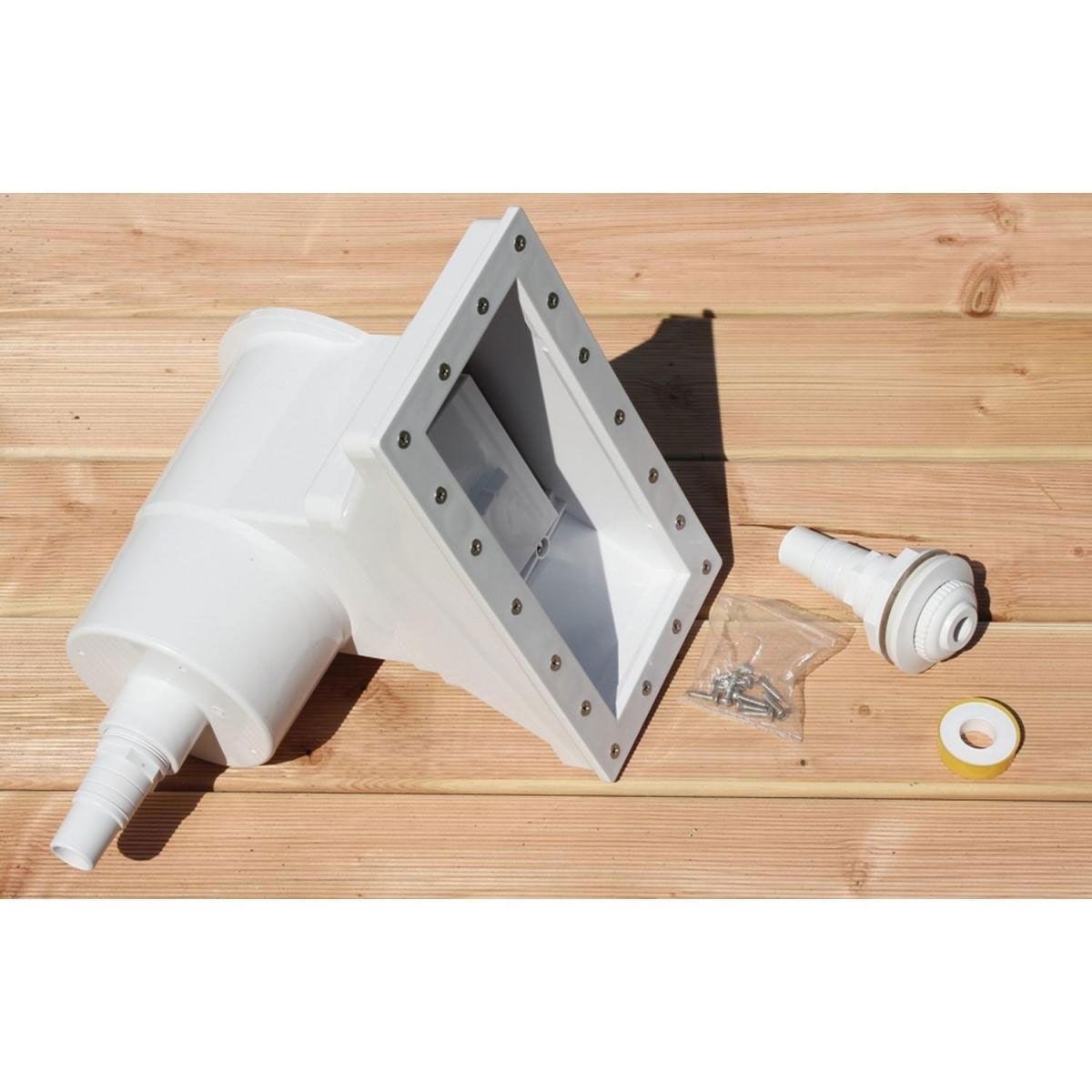 Karibu Breitmaulskimmer mit Rücklaufdüse