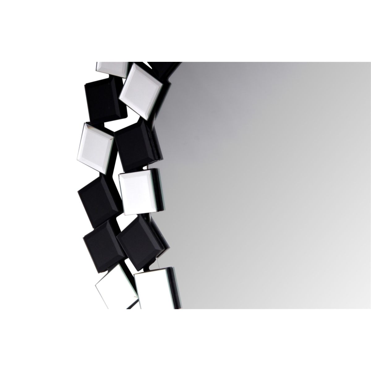 Wandspiegel Mosaic 1825 silber schwarz Bild 6