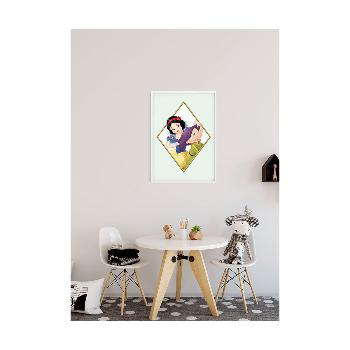 Komar  Wandbild Snow White & Dopey 40x50 cm Bild 2