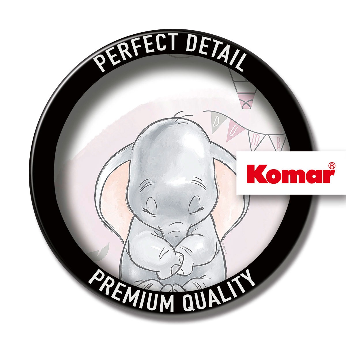 Komar  Wandbild Dumbo Sleepy 30x40 cm Bild 3