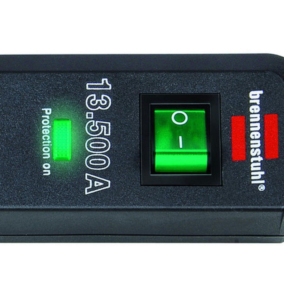 Brennenstuhl Steckdosenleiste Eco-Line 3-fach schwarz Bild 2