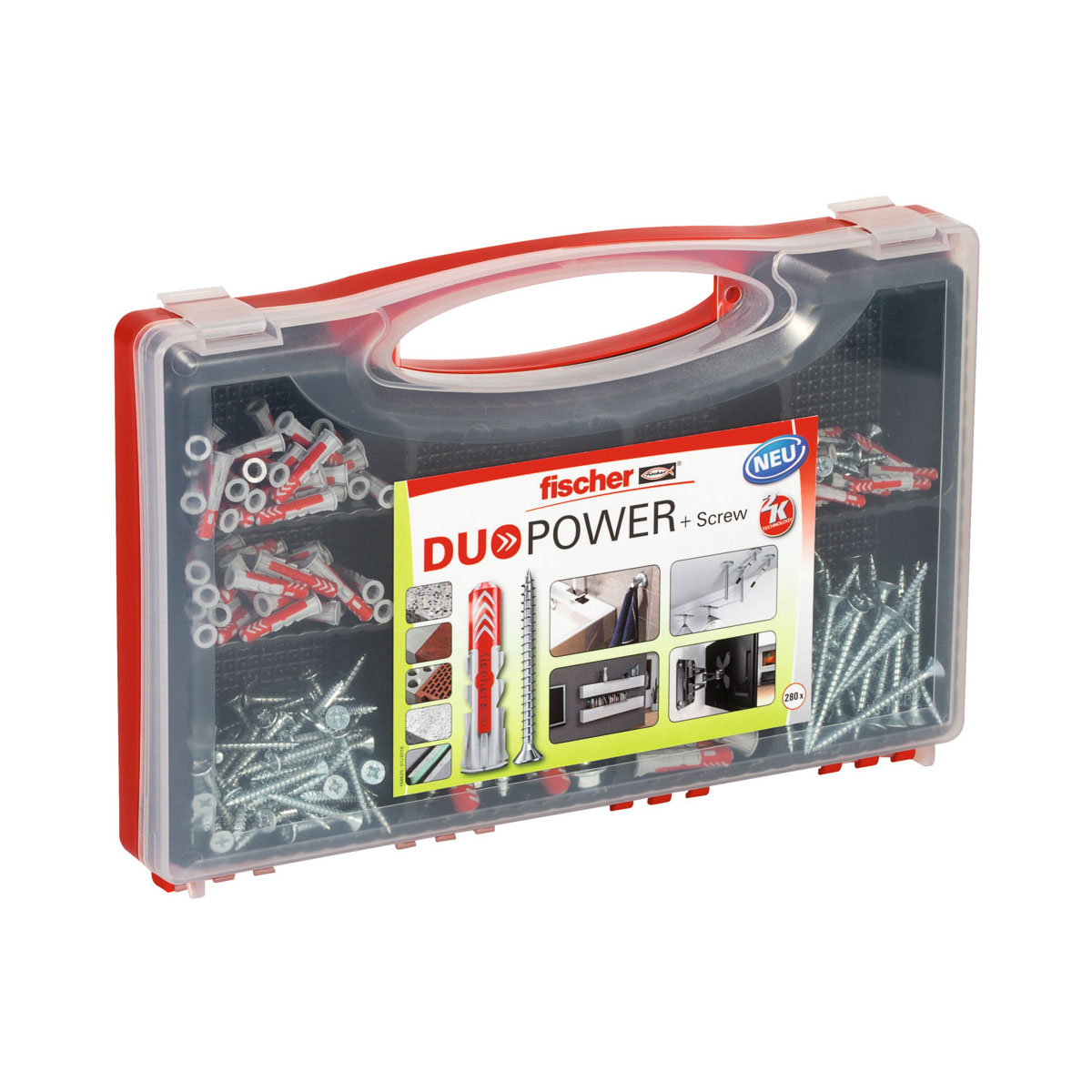 Red Box Duopower und Schraube NV 280 teilig