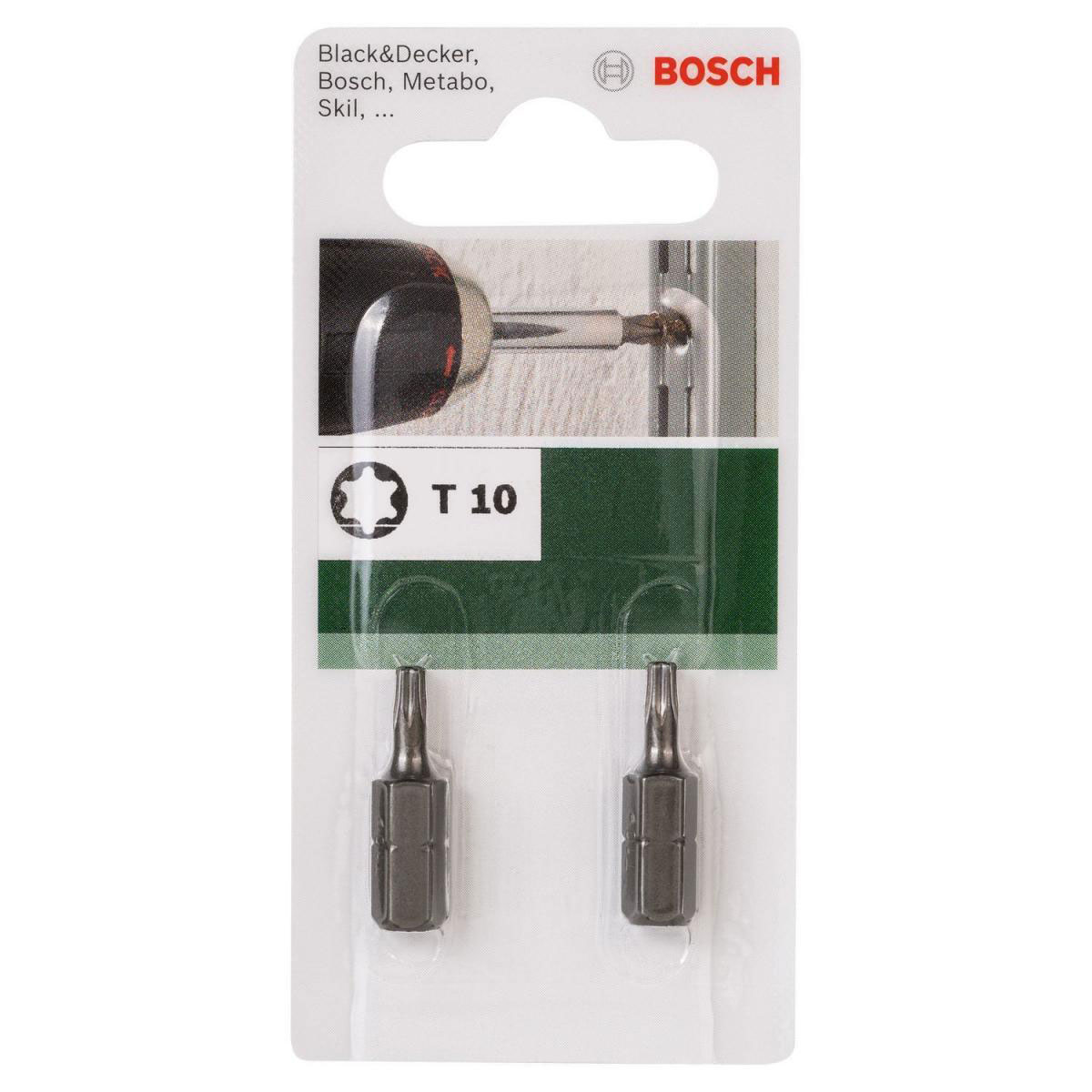 Bosch  Torx-Bit 1/4 Hartmetall T10 25 mm Bild 2