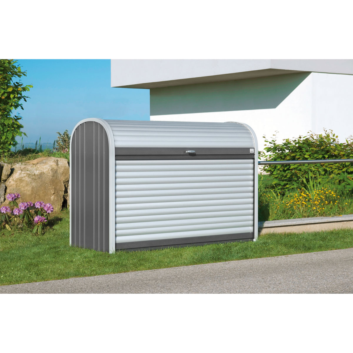 Biohort Universalbox StoreMax dunkelgrau-metallic 163 x 120 x 78 cm Bild 3