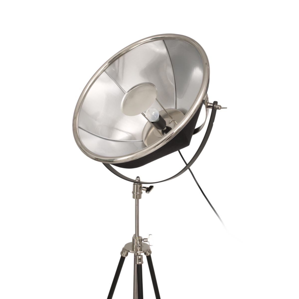 Stehlampe Bowie 125 schwarz silber Bild 5