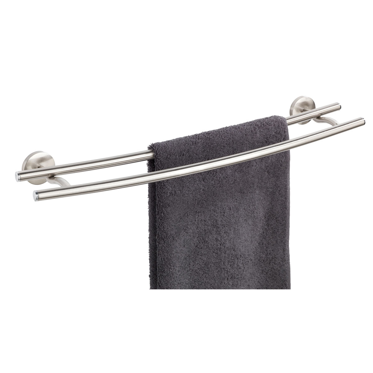 Wenko Handtuchstange Duo Cuba matt Bild 2