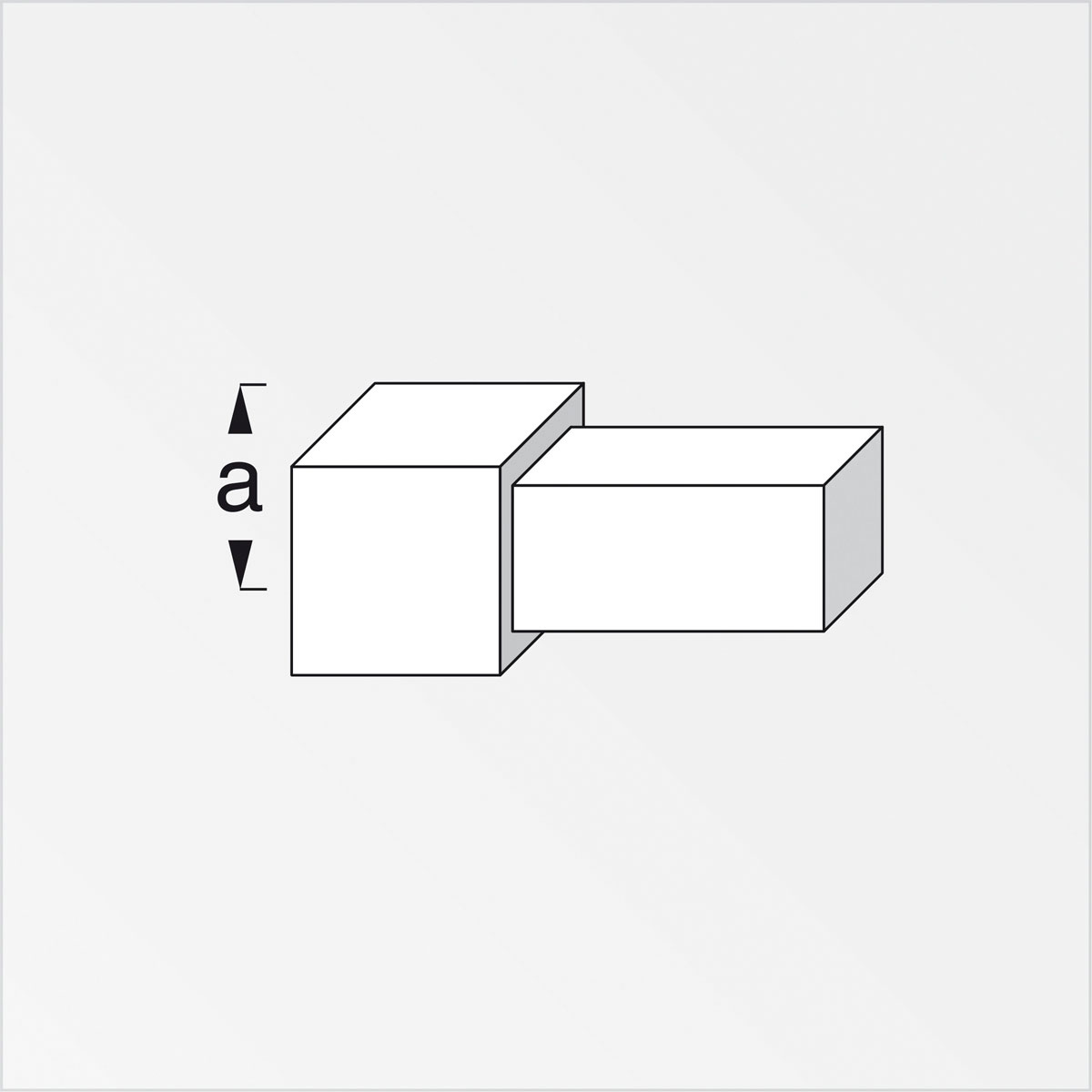 Fundamo Quadrat Eck 10 mm chrom Bild 2