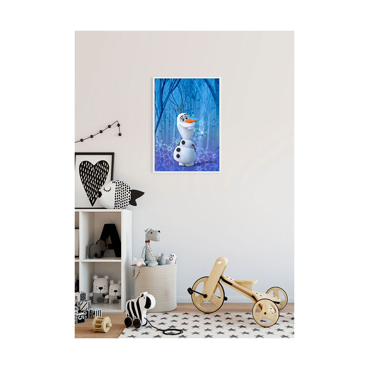 Komar  Wandbild Frozen Olaf Crystal 50x70 cm Bild 3