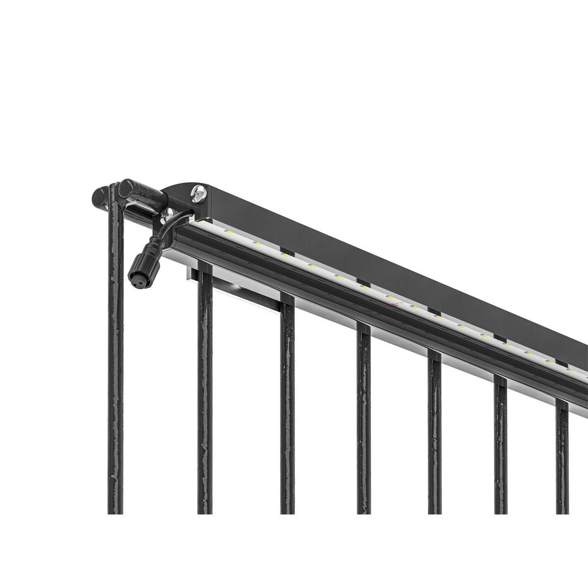 LyghtUp LED-Leuchtleiste fur Doppelstabmatten 246 cm anthrazit Bild 3