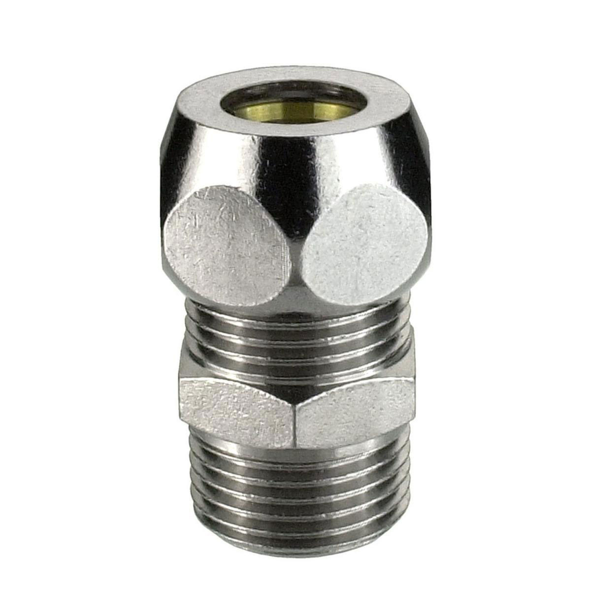 Verschraubung 3/8" x 10 mm