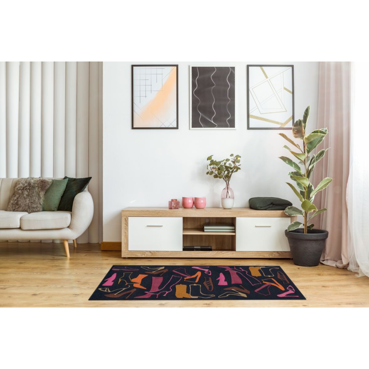 Living Mat 17 multi 64 x 168 cm Bild 4