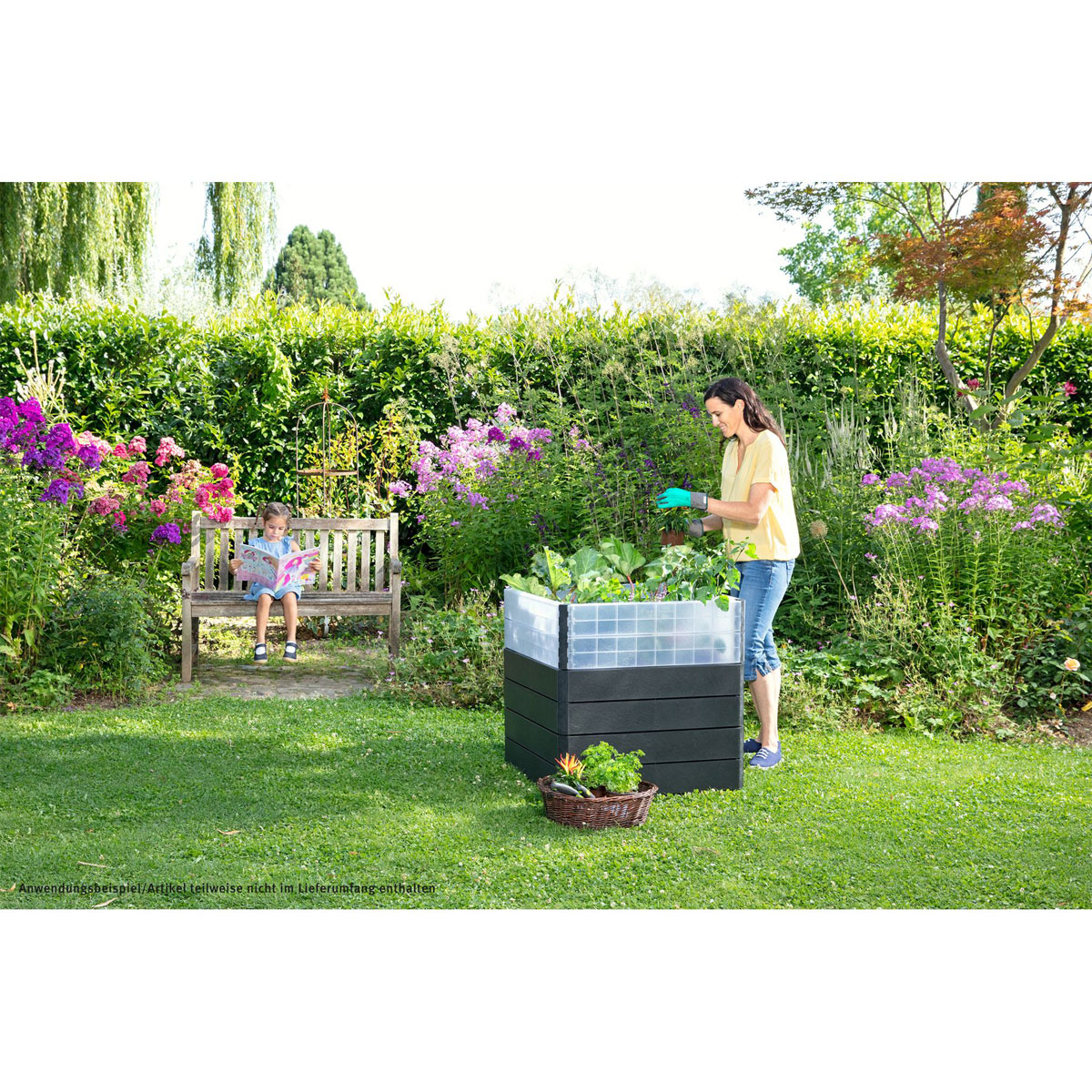 Garantia Wachstumsmodul Ergo Quadro für Hochbeet-System Größe L Bild 6