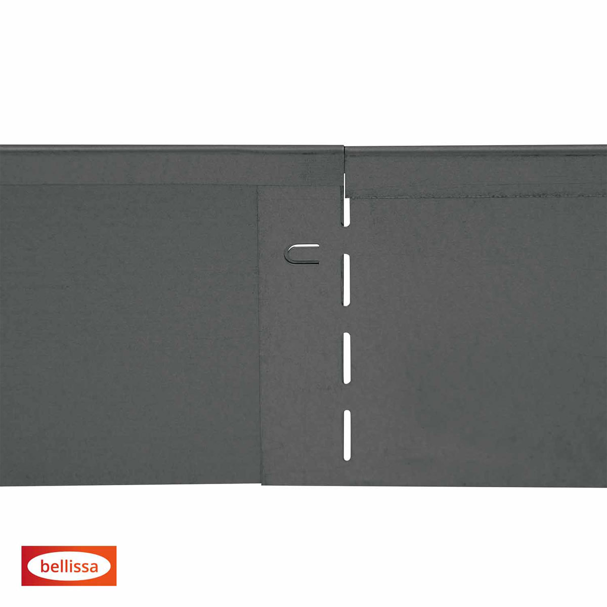 Metallrasenkante anthrazit 118 x 19,5 cm Bild 4