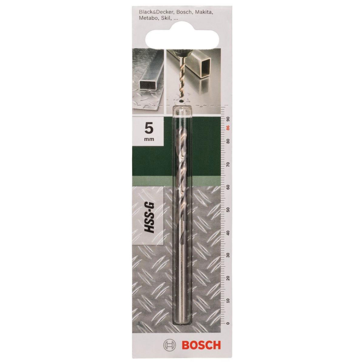 Bosch  Metallboher HSS-G 5 mm 1 Stück Bild 2