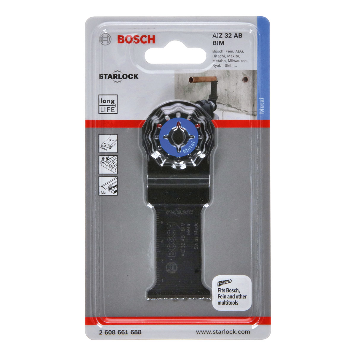 Bosch Professional  BIM Tauchsägeblatt AIZ 32 AB Metal 32 x 50 mm Bild 2