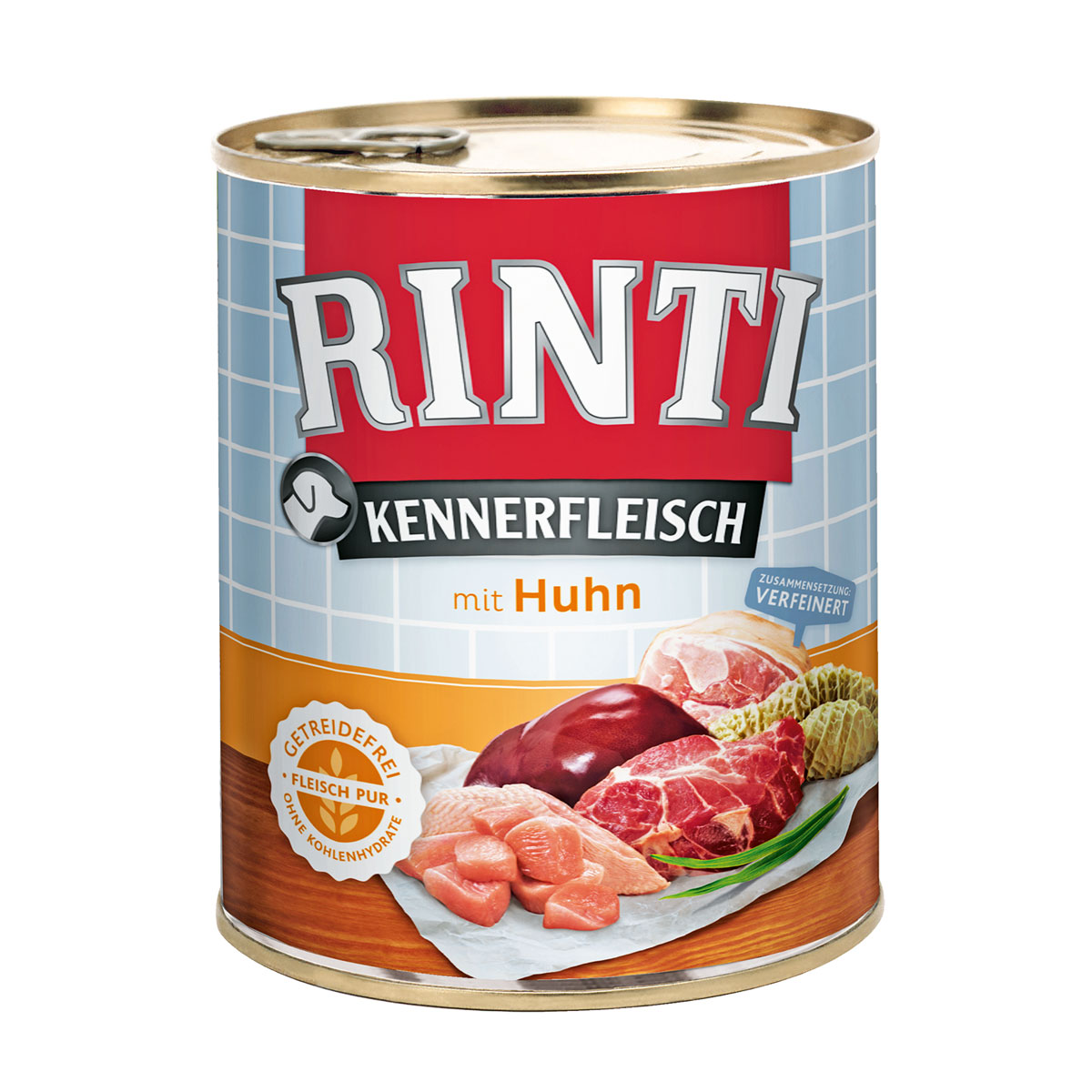 Rinti  Dose Kennerfleisch Huhn 800g Bild 2