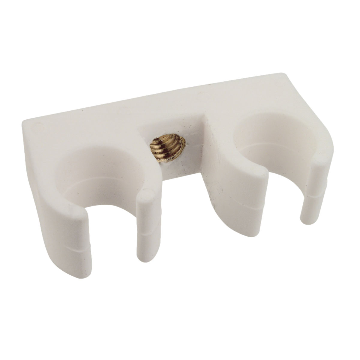 Kirchhoff Rohrchlip doppelt 12 mm mit M6 Gewindehuelse