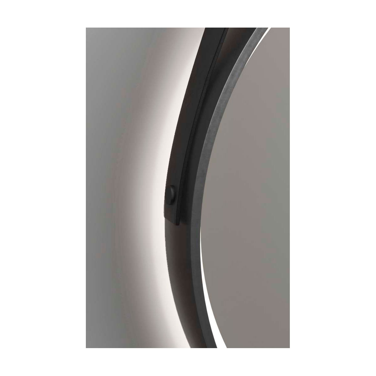 DSK  Design LED Lichtspiegel Black Veran LED Dm 55 cm Bild 5