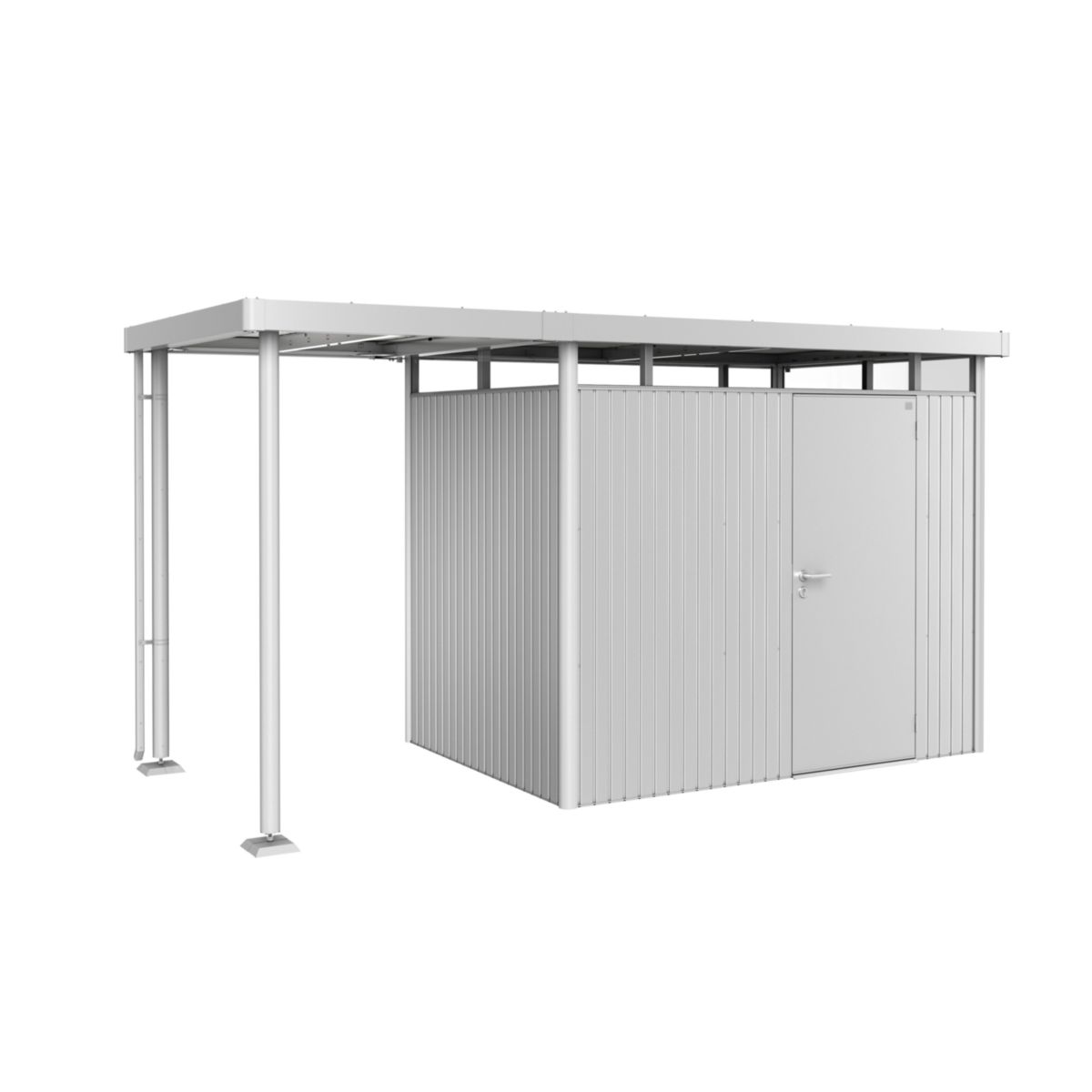 Biohort SEITENDACH GHH H2 Gr. S silber-metallic