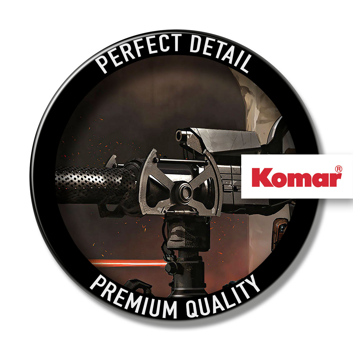 Komar  Vlies Fototapete Star Wars The Mandalorian Blaster 500x250 cm Bild 4