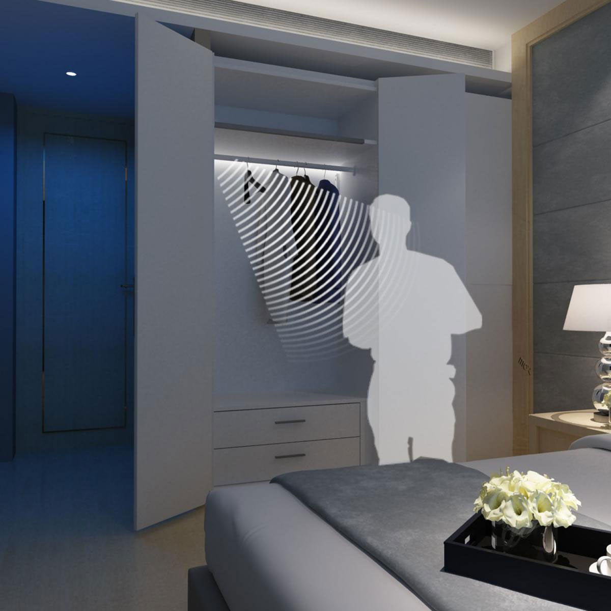 näve LED-Streifen mit Sensor 1m neutralweiss batteriebetrieben Bild 5