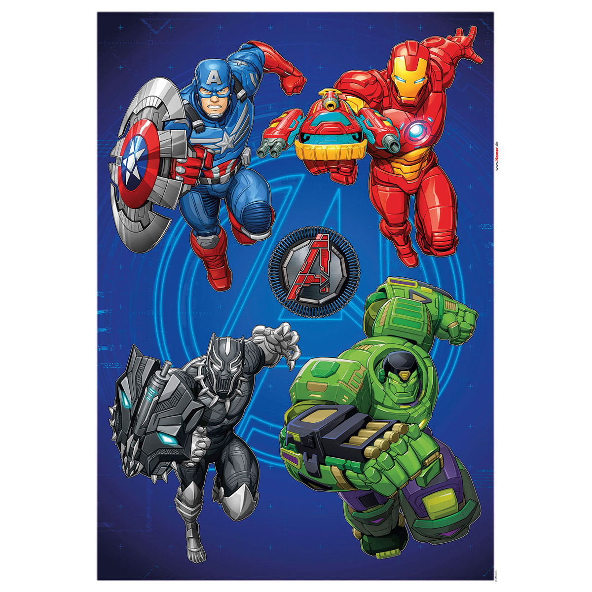 Komar  Wandtattoo Avengers Mech Strike 50x70 cm Bild 2