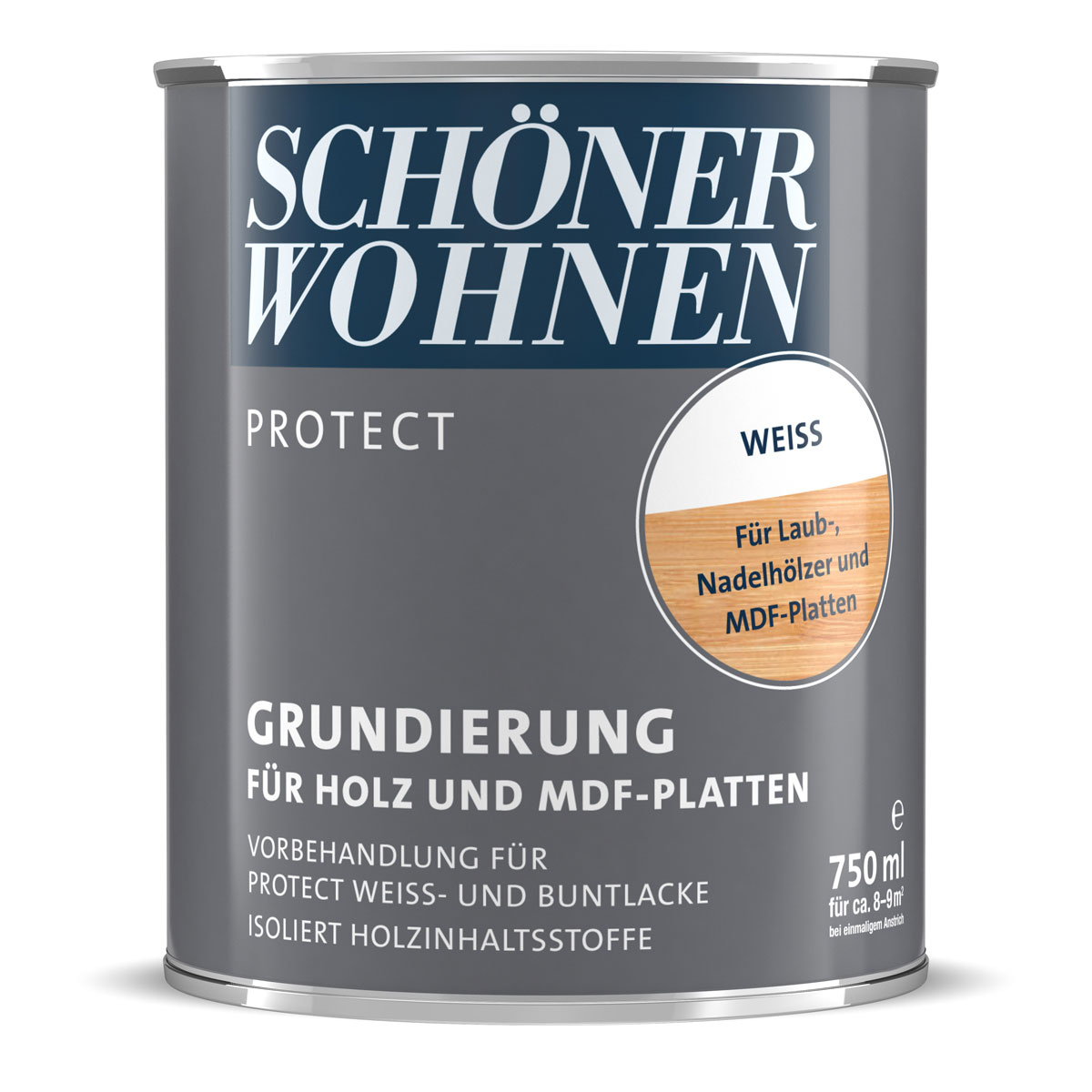 Schöner Wohnen Farbe Grundierung Protect für Holz weiß 750 ml