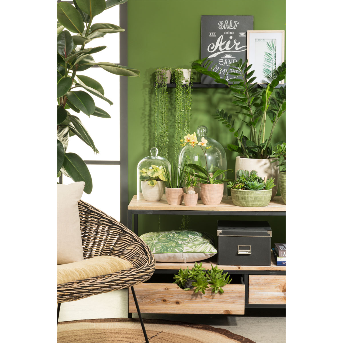 Scheurich Übertopf Corteza Canela 866 19 cm Bild 2