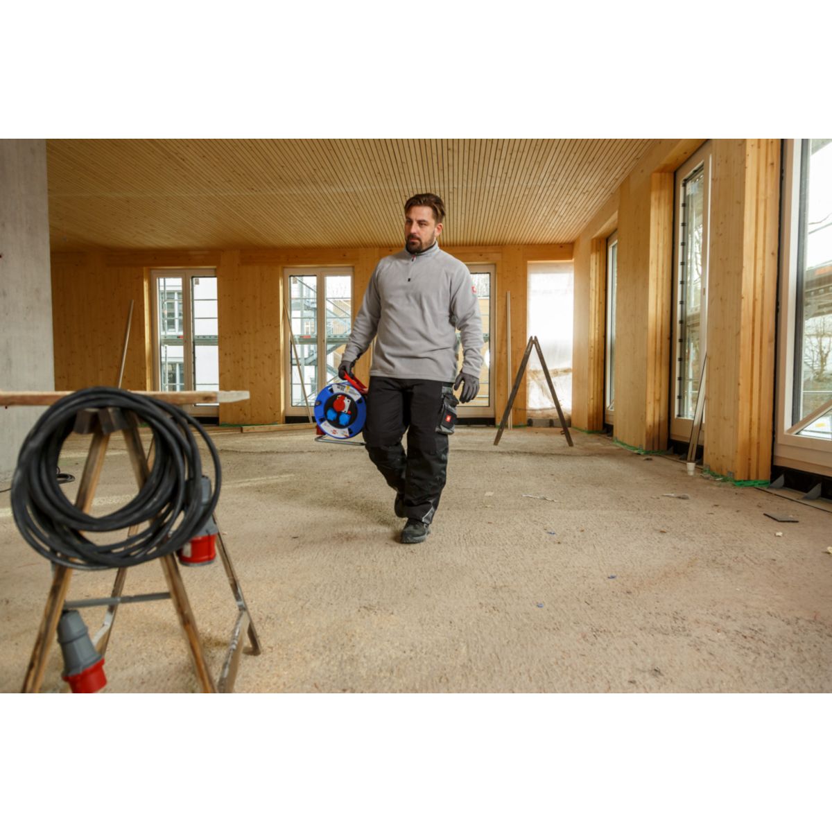 Brennenstuhl Garant CEE 1 IP44 Kabeltrommel 30m Bild 6