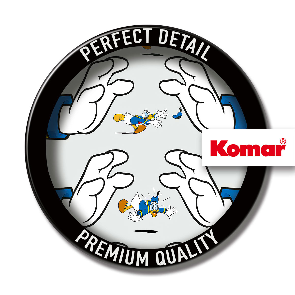 Komar  Wandbild Donald Duck Hands 50x70 cm Bild 9