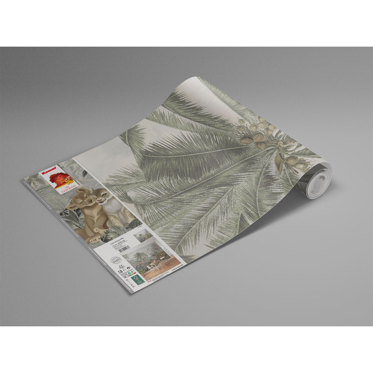 Komar  Vlies Fototapete Lion King Hills 300x280 cm Bild 4