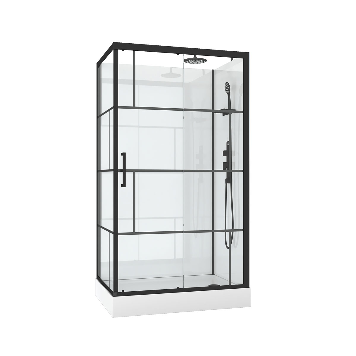 Aurlane Designdusche Graphix 110 x 80 223 cm Bild 1