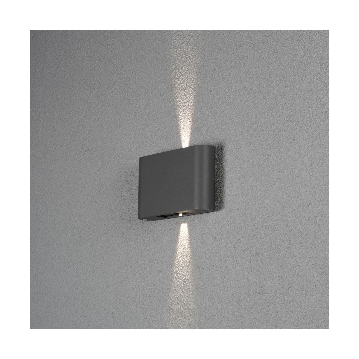 Konstsmide LED-Außenwandleuchte Chieri schwarz Bild 3